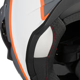 Simpson Motorcycle Xcursion Bandit Helmet - BC Orange - Medium - XBBAOWMD