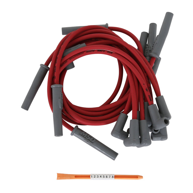 MSD Super Conductor Spark Plug Wire Set, Chevy Pickup, BB EFI, '90-'97 SC - 32119