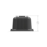 Holley 241-245 Valve Covers - Vintage Series - Finned - SBC - Satin Black Machined