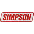 Simpson Motorcycle Simpson Racing Embossed Aluminum Simpson Racing Sign - SIGNAUTO
