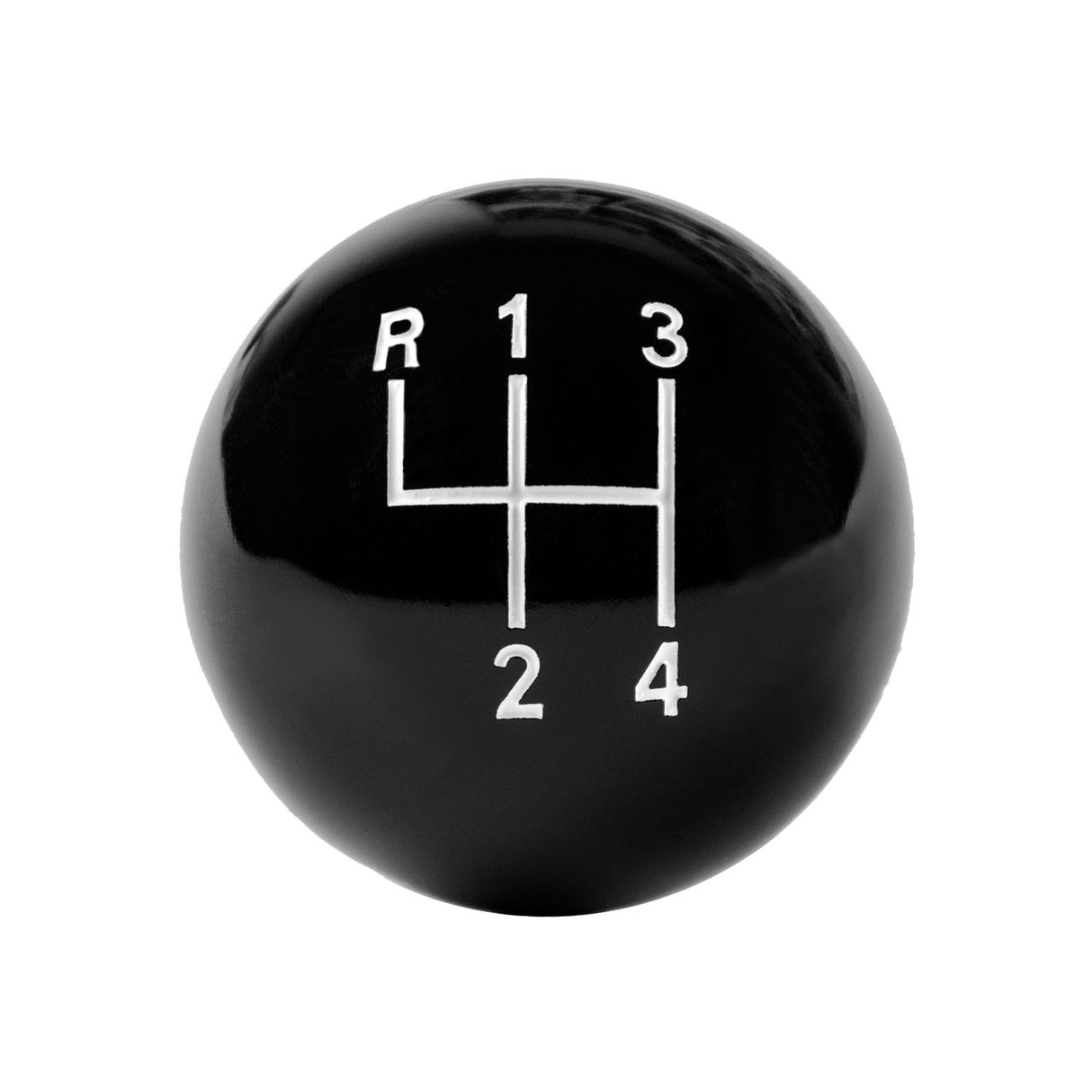 Hurst Shift Knob - 4-Speed - Black - 1630103