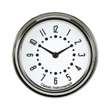 Classic Instruments Bel Era III Matching White 2 5/8" Clock - BET92W