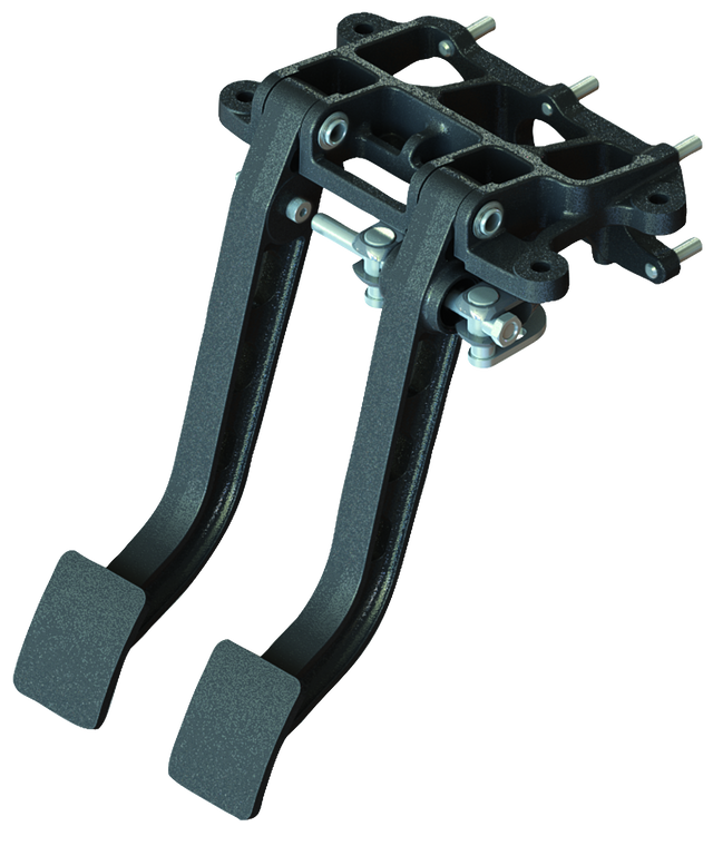 AFCO Aluminum Brake Pedal Assembly Forward Mount Swinging 6.25: 1 Ratio - 6610001 6610001