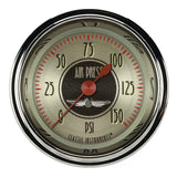 Classic Instruments All American Nickel 2 1/8" Air Pressure Gauge - AN118SHC