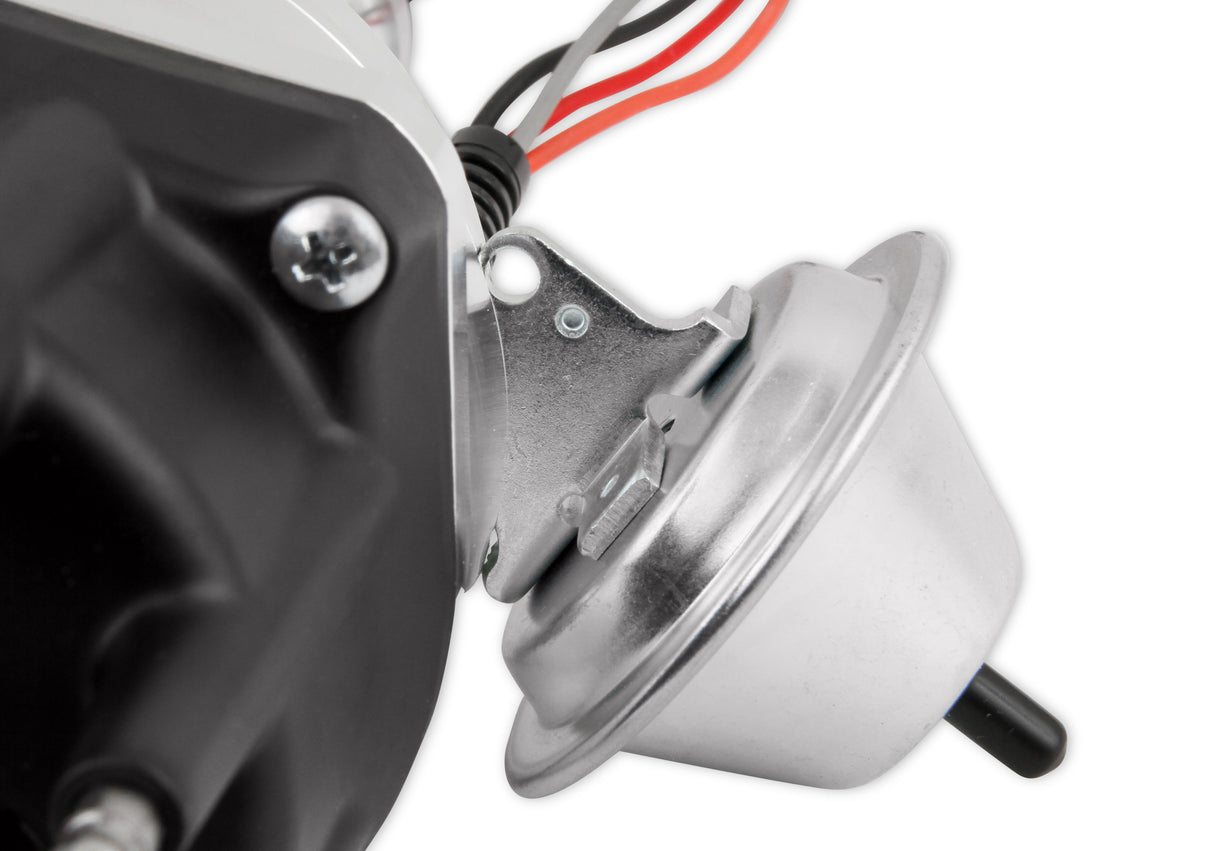 MSD Distributor, Ford 289/302, Ready-to-Run, Black Cap, Steel Gear - 835251