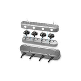 Holley 241-180 2-Piece Finned Valve Cover - Gen III/IV LS - Natural