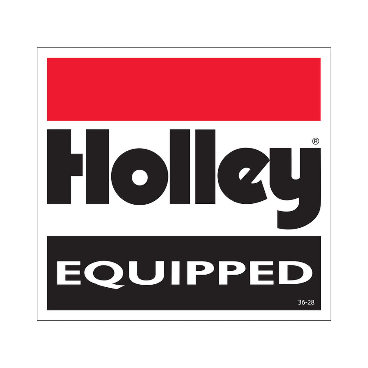 Holley 36-28 Equipped Decal
