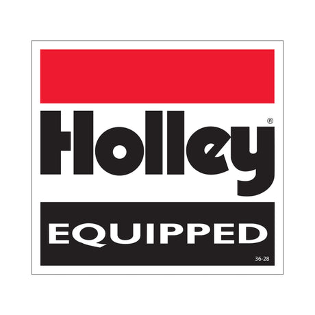 Holley 36-28 Equipped Decal