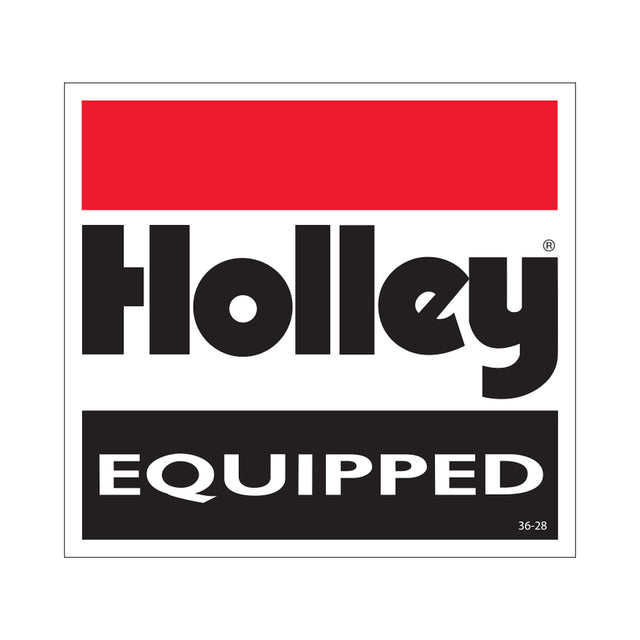 Holley 36-28 Equipped Decal