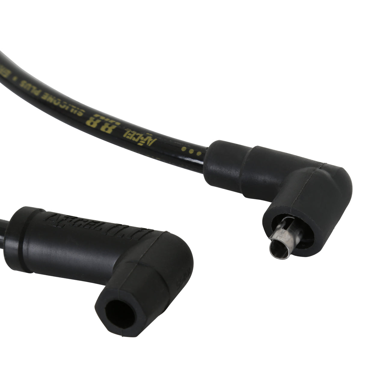 ACCEL Custom Wire Set - 82-94 Dyna FXR, FXRS, FXRT - 8.8mm - Spiral Core - Black - 172082K