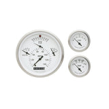 Classic Instruments 1957 Chevy Six Gauge White-GM - CH01WSLC