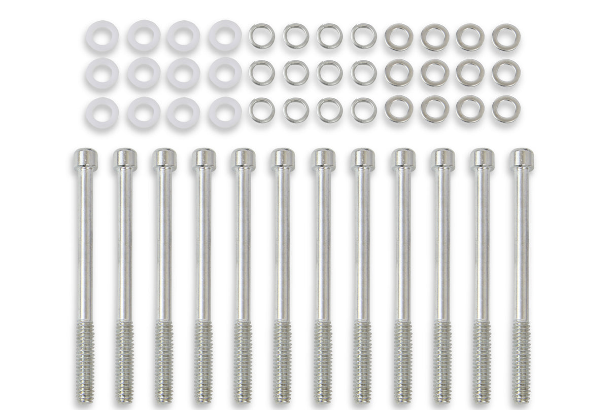 Mr Gasket Fabricated Aluminum Valve Covers - Silver - 6843G