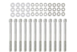 Mr Gasket Fabricated Aluminum Valve Covers - Silver - 6843G