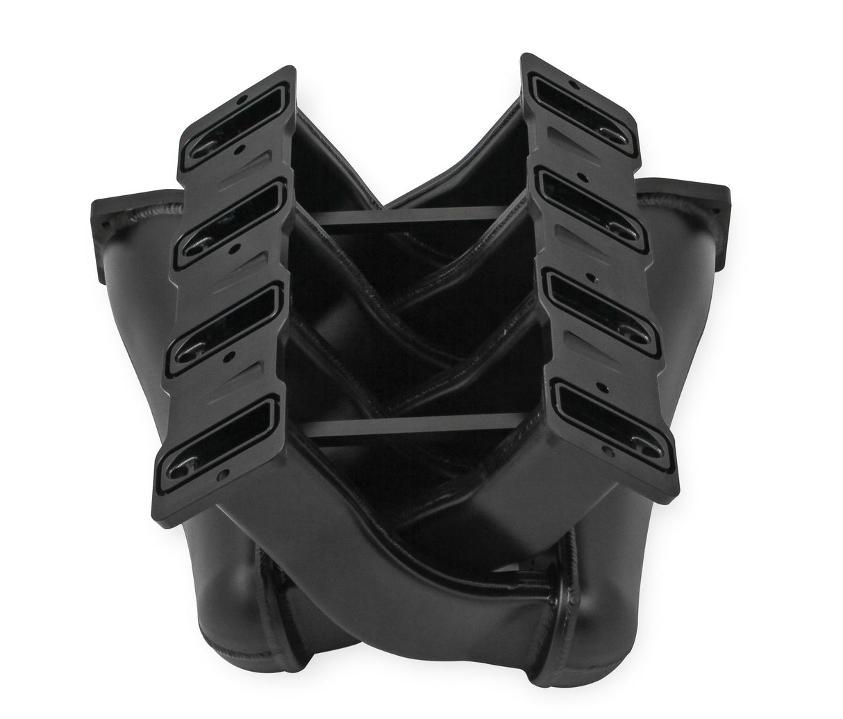 Holley 820202 Sniper EFI Fabricated Intake Manifold Dual Plenum 92mm LS1/2/6, Rail Kit - Blk
