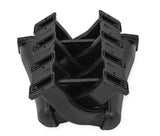 Holley 820202 Sniper EFI Fabricated Intake Manifold Dual Plenum 92mm LS1/2/6, Rail Kit - Blk