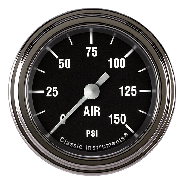 Classic Instruments Hot Rod 2-1/8" Air Pressure Gauge - HR118SLF