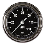 Classic Instruments Hot Rod 2-1/8" Air Pressure Gauge - HR118SLF