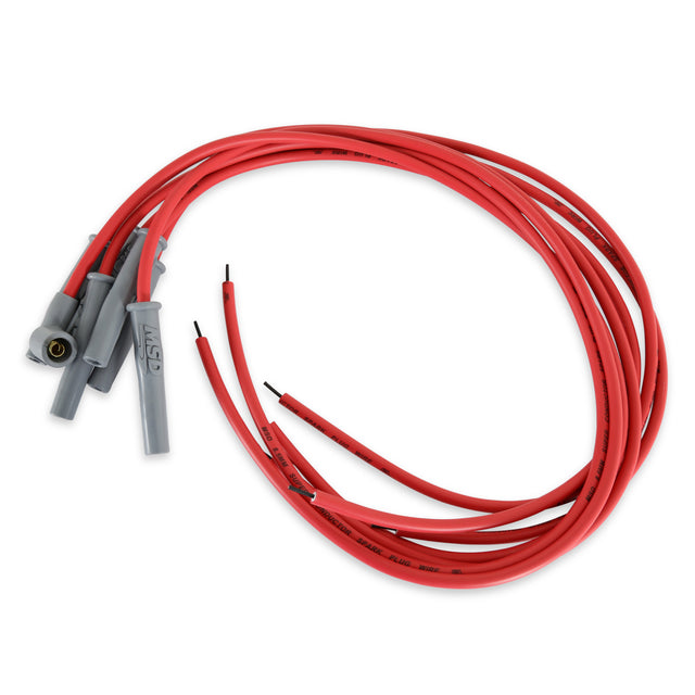 MSD Super Conductor Spark Plug Wire Set - 6-Cylinder - 31179