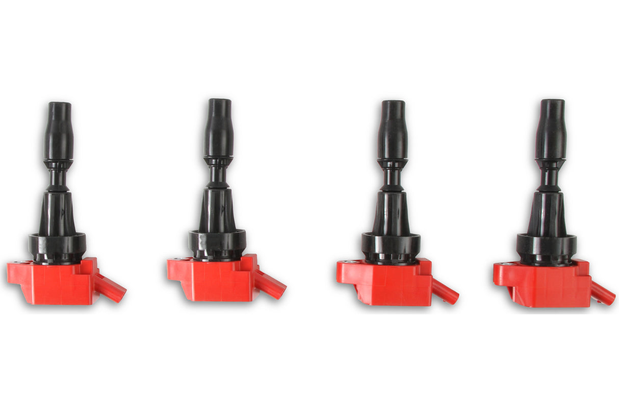 MSD Ignition Coil - Blaster Series - Hyundai/KIA 1.6L Turbo - Red - 4-Pack - 82694