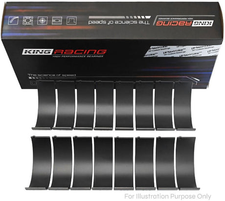 King XPC Series Conrod Bearing Set, .001" - KBCR807XPNC 001 KBCR807XPNC 001