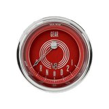 Classic Instruments V8 RED STEELIE 2IN GEAR SEL W/OD - V8RS06SLF