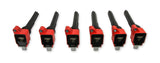 MSD Ignition Coil - Ford EcoBoost - 3.5L V6 - Red - 6-Pack - 82706