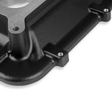 Holley 300-267BK Mid-Rise Plenum Base Adapter Kit - Black