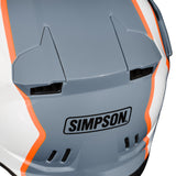 Simpson Motorcycle Xcursion Bandit Helmet - BC Orange - Small - XBBAOWSM
