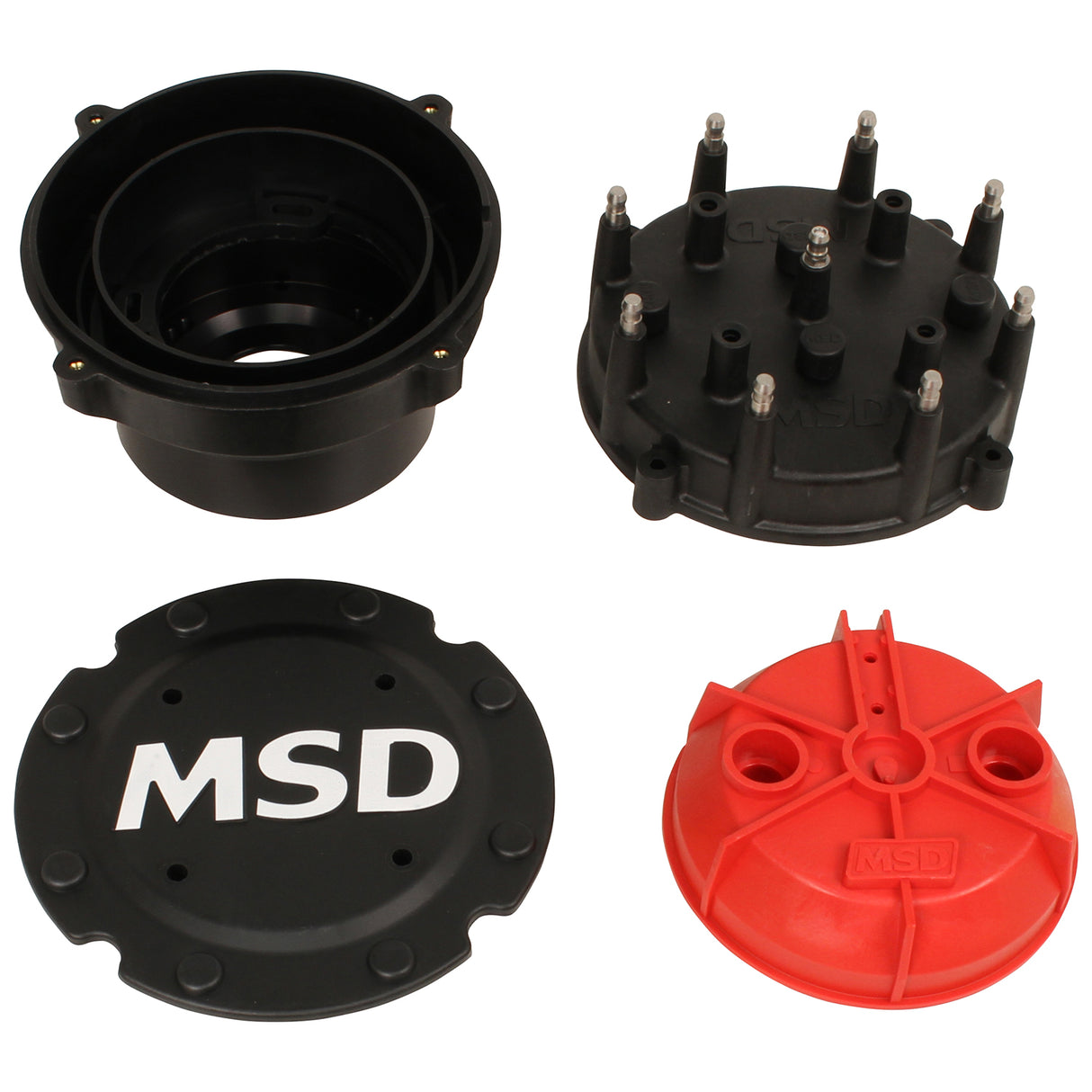 MSD Black Pro-Cap Cap-A-Dapt Kit, Fits Band Clamp Pro Mags - 74553