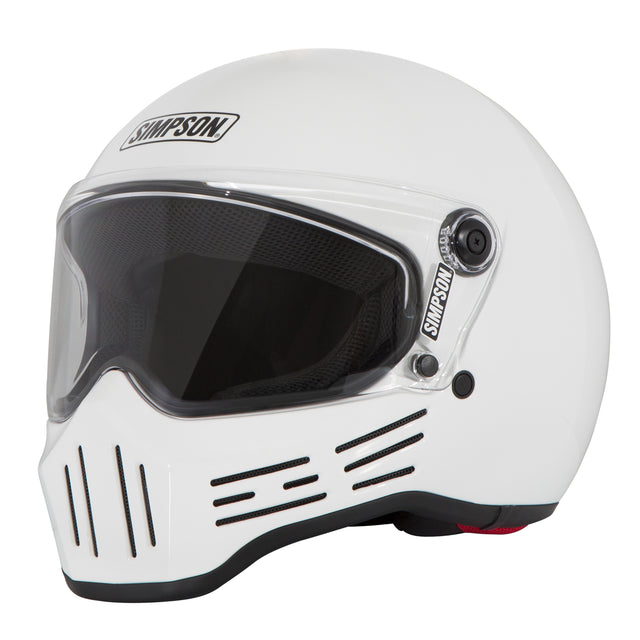 Simpson Motorcycle M30 Bandit Helmet - White - Double Extra Large - M3012X