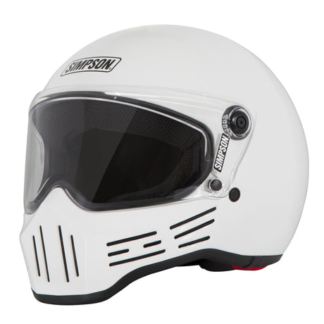 Simpson Motorcycle M30 Bandit Helmet - White - Extra Small - M301XS