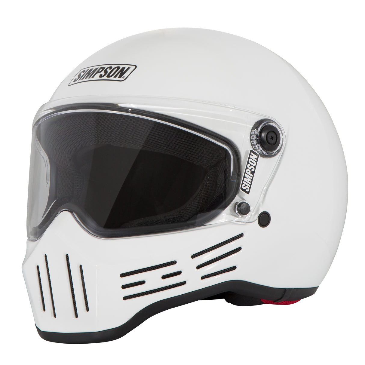 Simpson Motorcycle M30 Bandit Helmet - White - Extra Large - M301XL