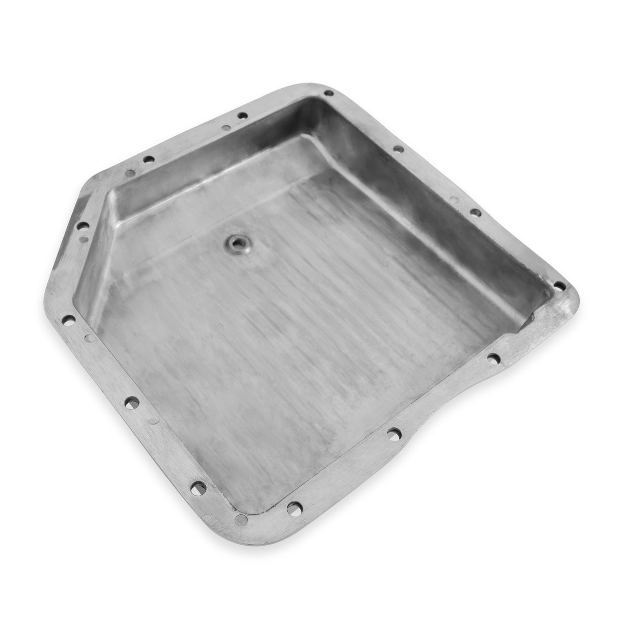 Mr Gasket Transmission Oil Pan - Polished Aluminum - 9791G