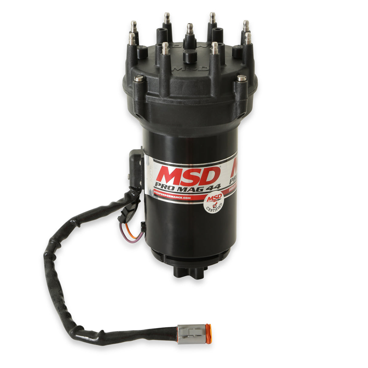 MSD Pro Mag 44 Amp Generator, CW Rotation, Black, Pro Cap, Band Clamp - 81307