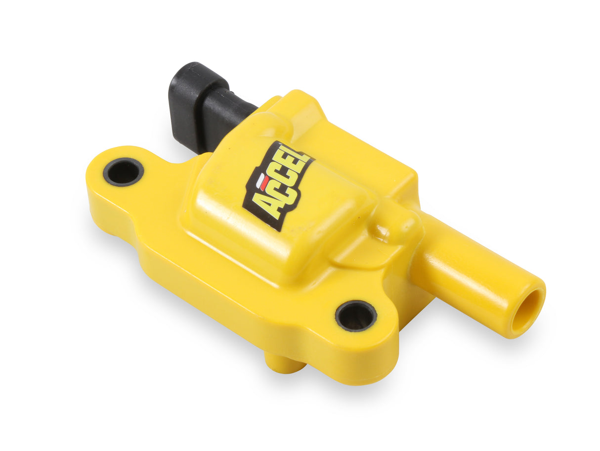 ACCEL Ignition Coils - SuperCoil GM LS2/LS3/LS7 engines, yellow, 8-pack - 140043-8