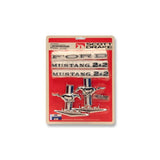 Scott Drake Emblem Kit, Fastback, V8 - C5ZZ-6340282-8K