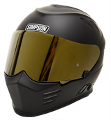 Simpson Motorcycle Ghost Bandit Helmet - Flat Black SM - GBDS3