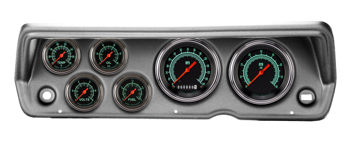 Classic Instruments 70-76 DUSTER G-STOCK FS 6ga SET-MOPAR - CDDU70GS101BA