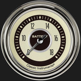 Classic Instruments Nostalgia VT 2 5/8" Voltage Gauge - NT330SLC