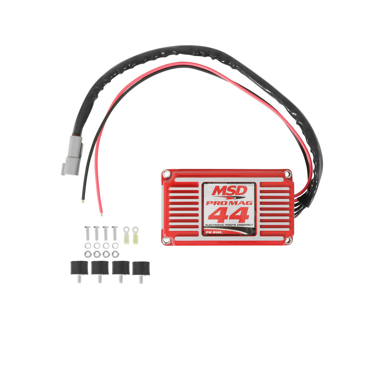 MSD Pro Mag 44 Amp Electronic Points Box, Red - 8145MSD