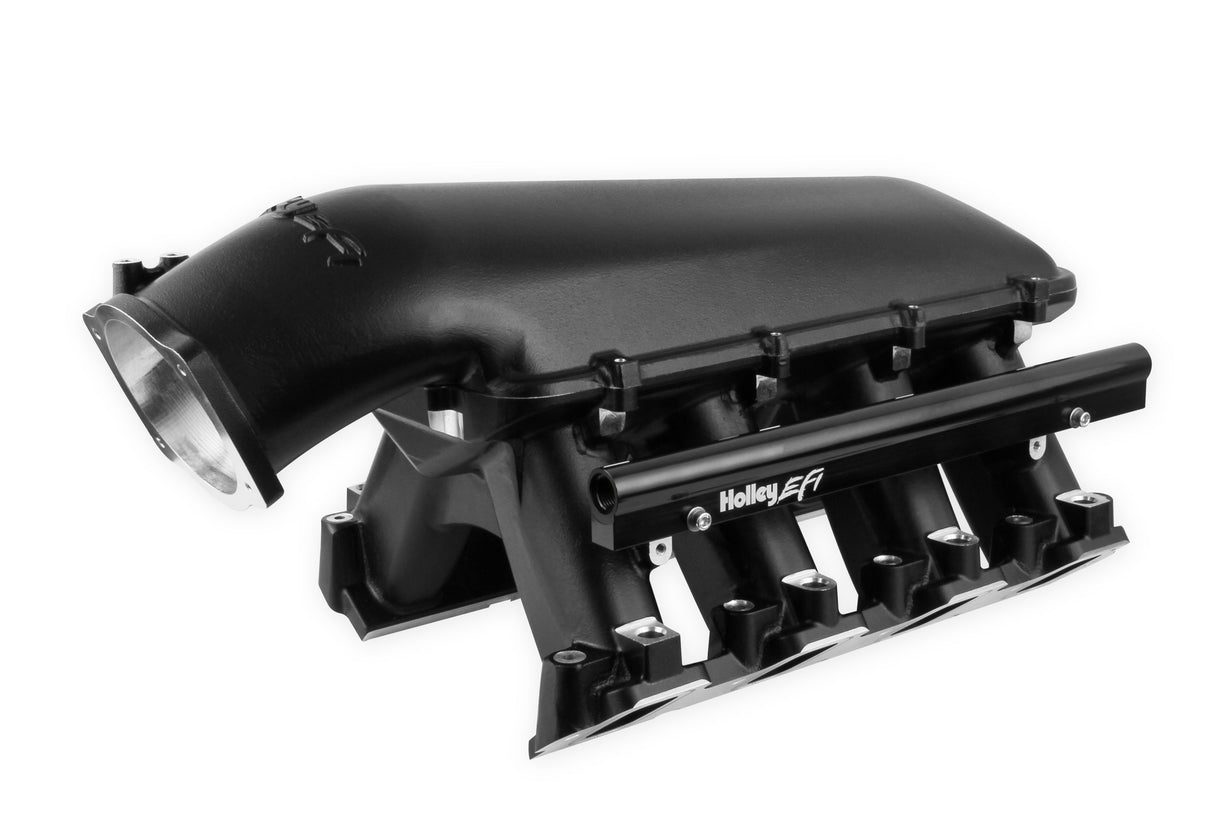 Holley 300-125BK LS Hi-Ram EFI Manifold- Black GM LS7