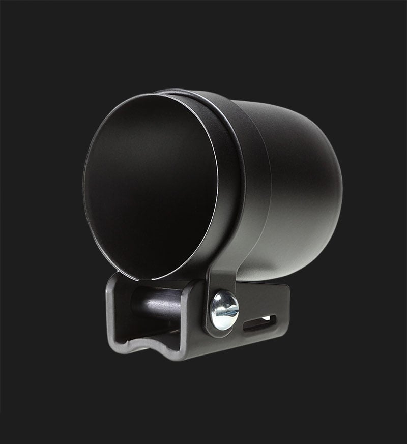 Classic Instruments Matte Black Tach Mounting Cup, 2 1/8" - MT02B