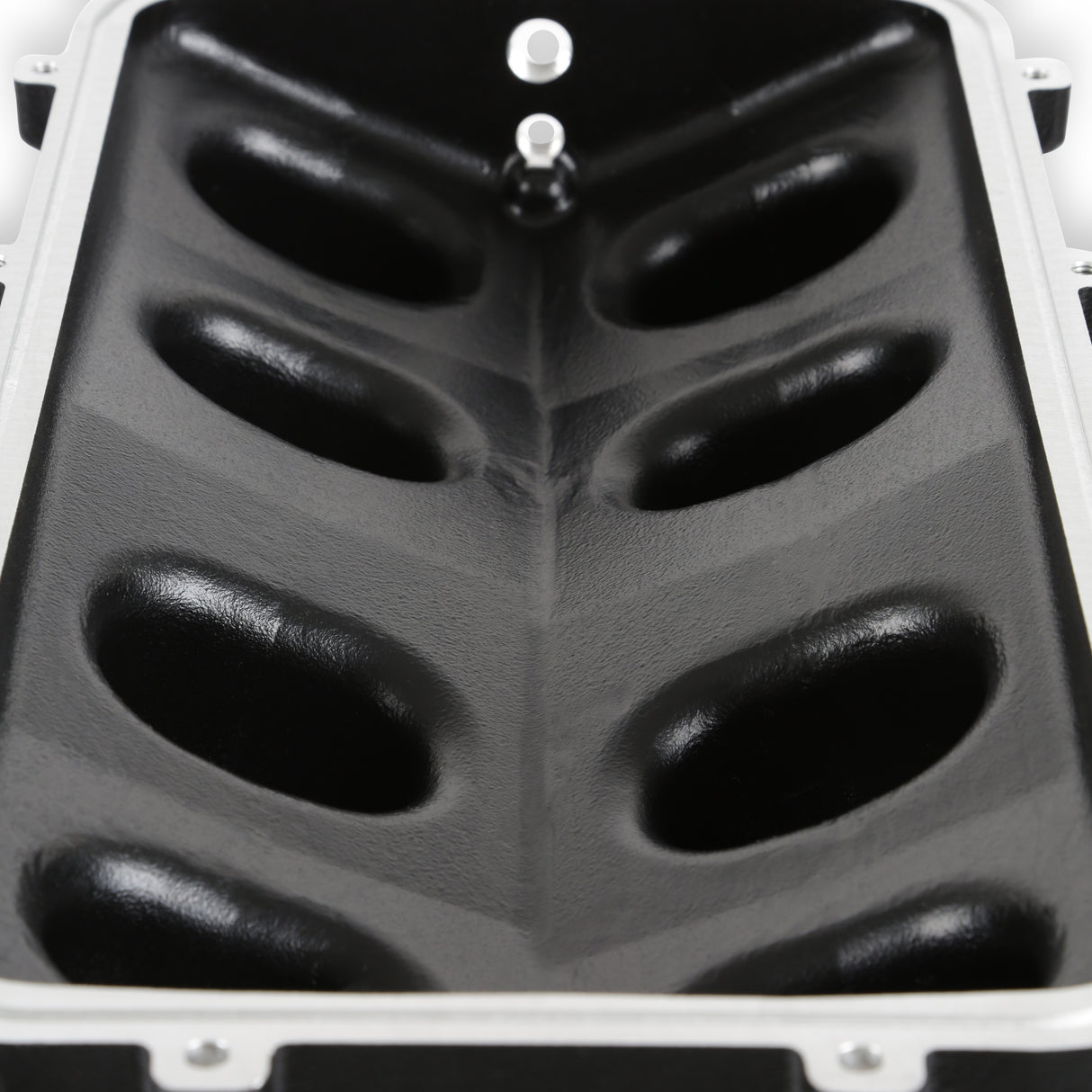 Holley 300-226BK Hi-Ram Lower Manifold - GM LS1/LS2/LS6-Black