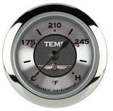 Classic Instruments All American 2 1/8" Full Sweep Water Temperature Gauge - AW126SRC-06