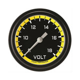 Classic Instruments Autocross Yellow 2-5/8" Volt Gauge - AX330YBLF