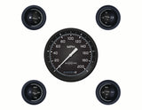 Classic Instruments Auto Cross Gray 6 Gauge Set - AX54GBLF