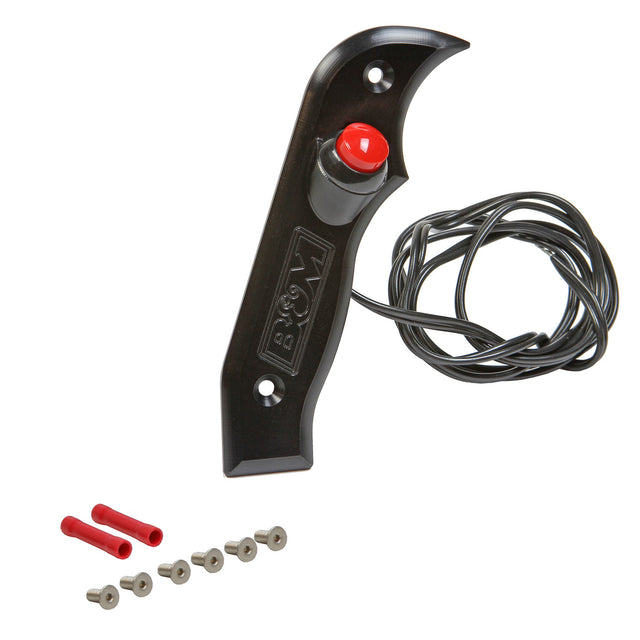 B&M Magnum Grip Side Plate with 12V Button - 81078