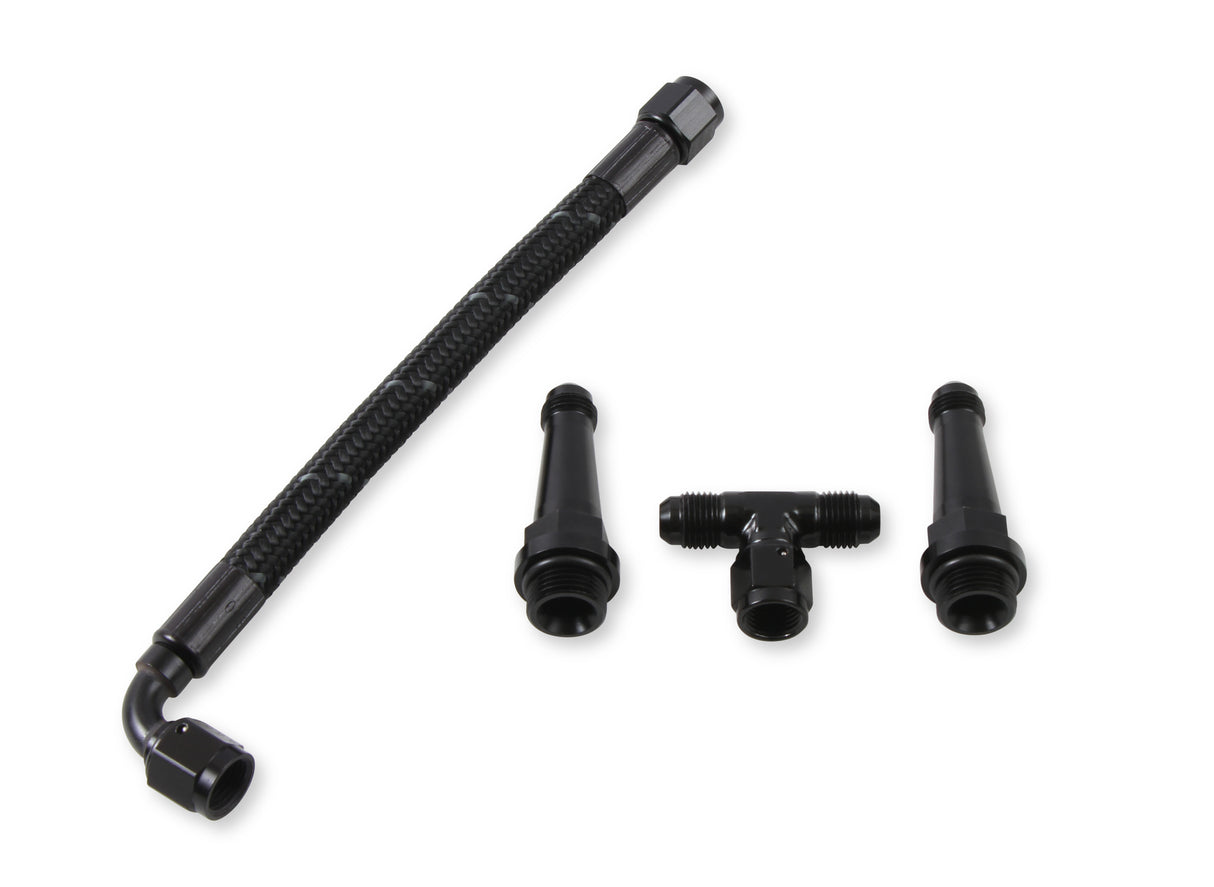 Holley 534-236 Sniper EFI Stealth 4150 Braided Fuel Crossover Kit