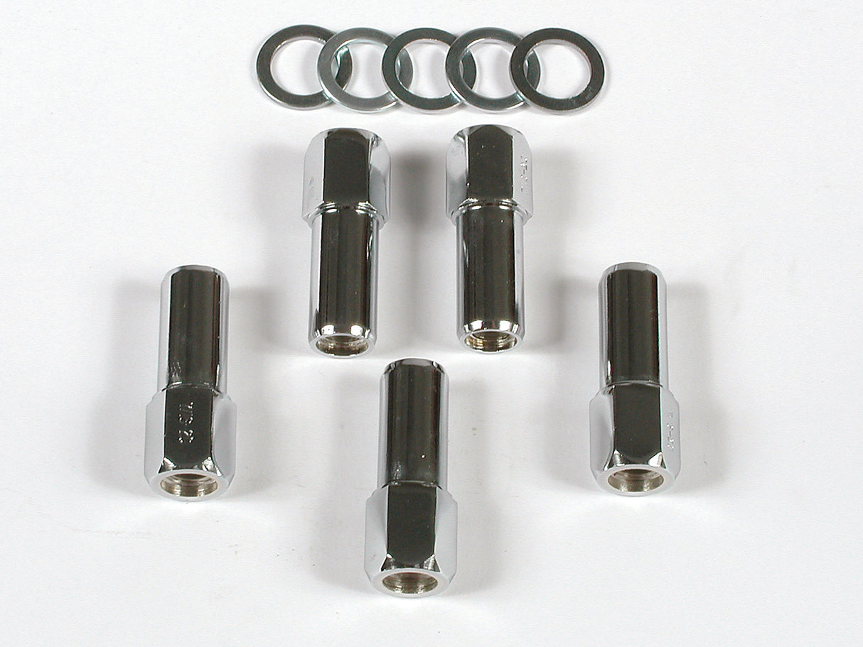 Mr Gasket Competition Open End Style Lug Nuts - Set Of 5 - 4303G