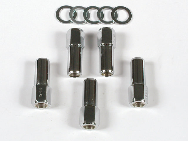 Mr Gasket Competition Open End Style Lug Nuts - Set Of 5 - 4303G